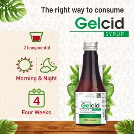 How to use Gelcid Syrup