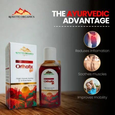 Orthofix Oil Ayurvedic Pain Relief Oil for Joints, Knees & Back - Image 4