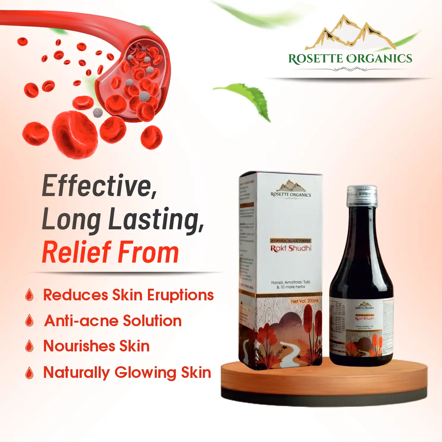 Rakt Shuddhi | Ayurvedic Blood Purifier Syrup for Glowing Skin & Acne Control - Image 7