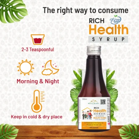 How to Use Rich Health Tonic Syrup