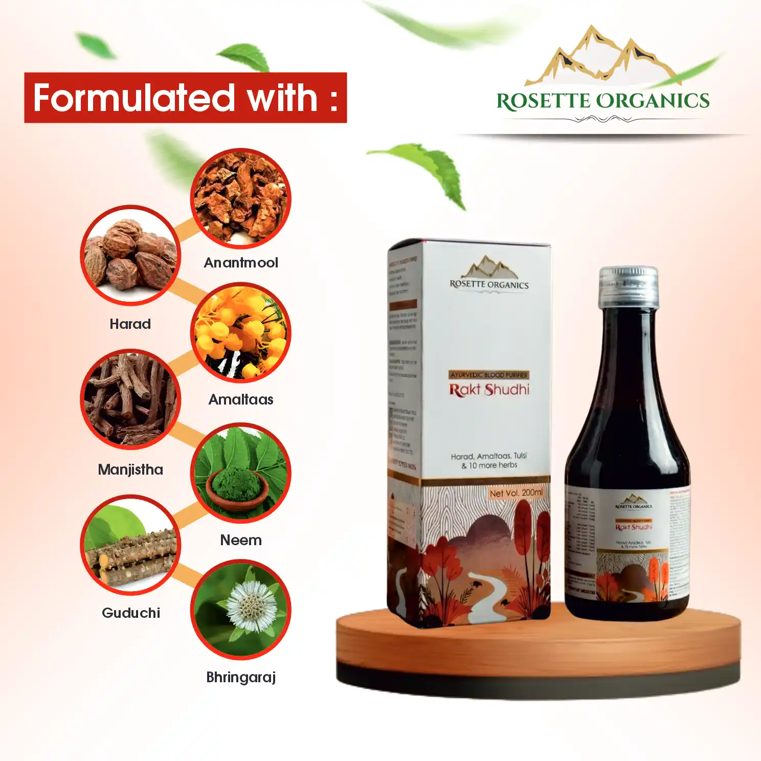 Rakt Shuddhi | Ayurvedic Blood Purifier Syrup for Glowing Skin & Acne Control - Image 4