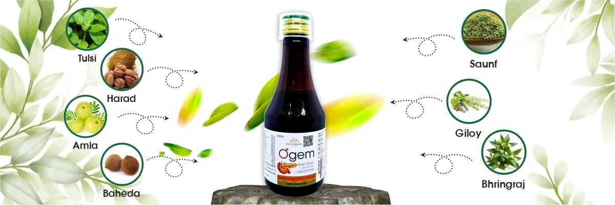 Ingredients of Ogem Syrup