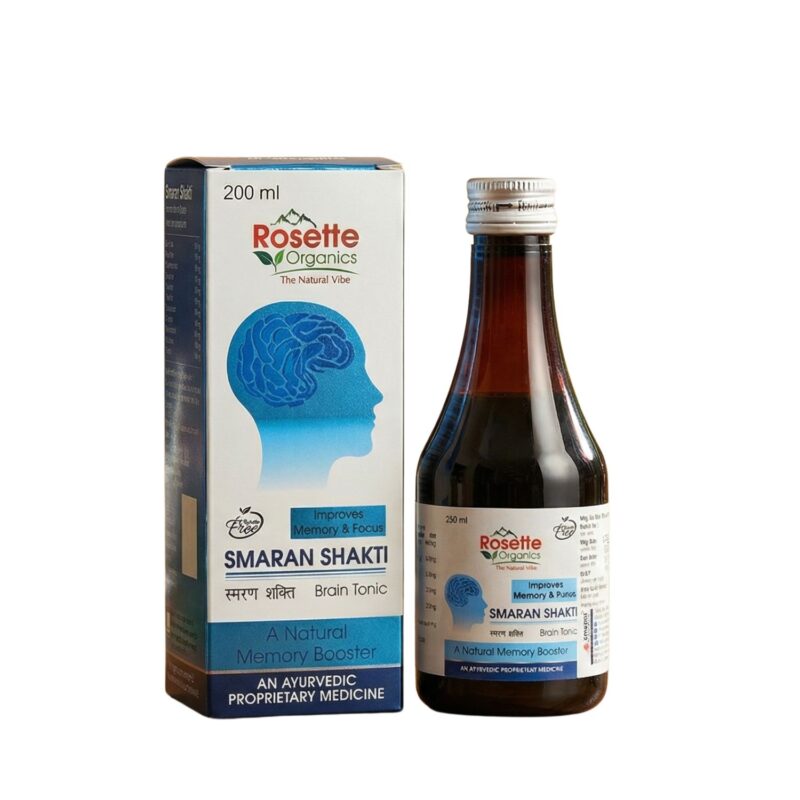 Smaran Shakti Syrup with Natural Herbs for Mental Wellness