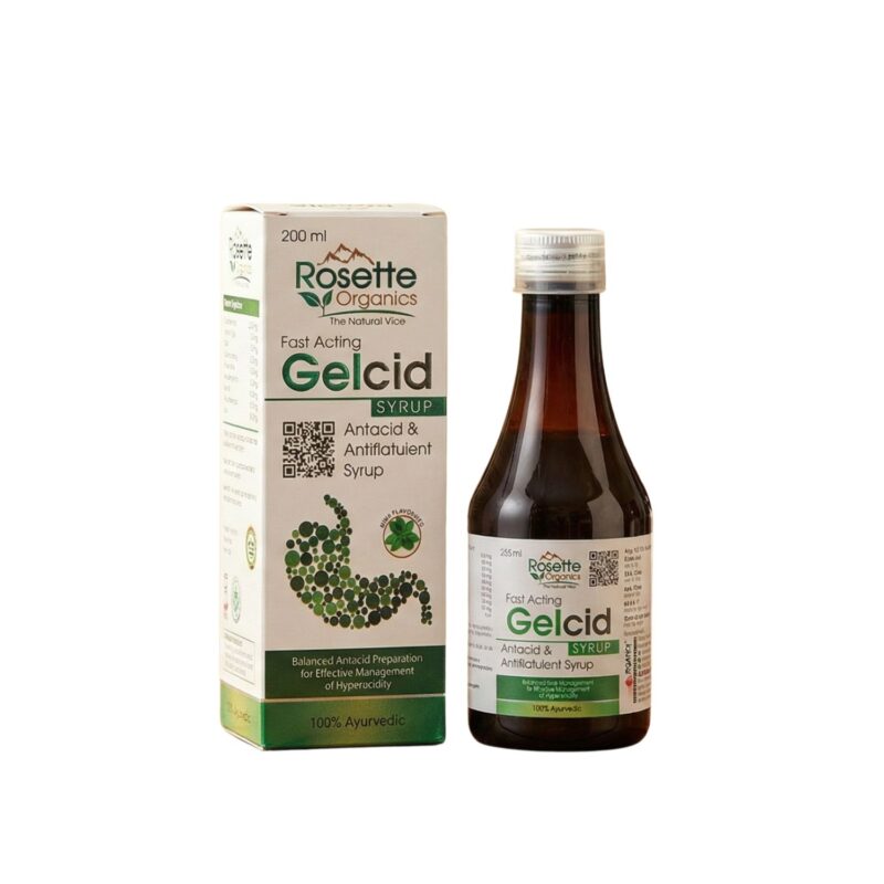 Gelcid Syrup | Ayurvedic Relief for Acidity, Gas & Indigestion