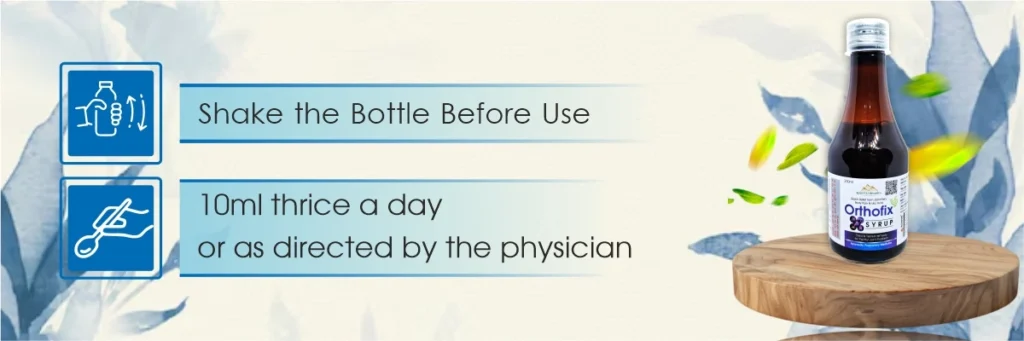 How to use Orthifix Syrup