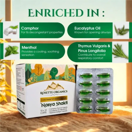 Nasya Shakti – Ayurvedic Steam Inhalation Capsule - Image 2
