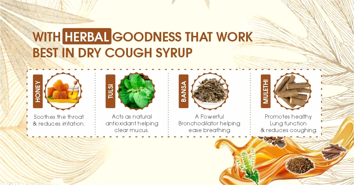 Ayurvedic Ingredients That Work Best in Dry Cough Syrup