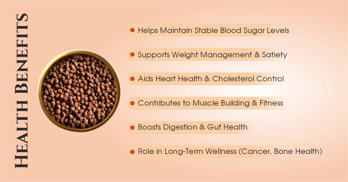 Health Benefits of Black Chana Protein