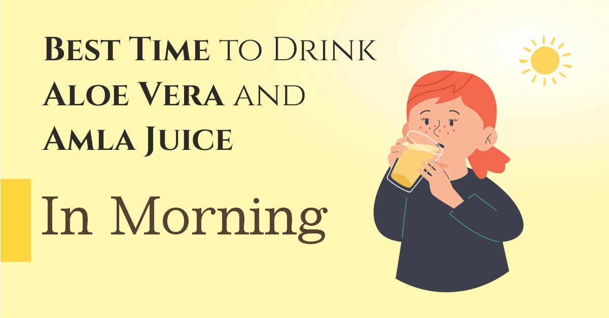 Best Time to Drink Aloe Vera and Amla Juice