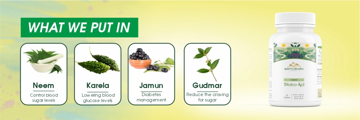 Ingredients of Diabo Aid