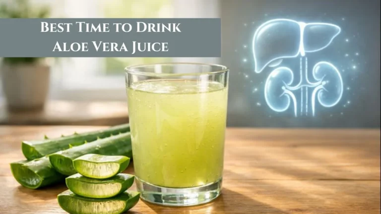 Best Time to Drink Aloe Vera Juice