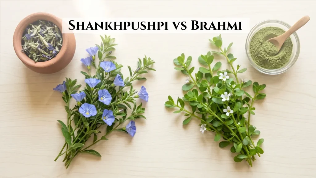 Shankhpushpi vs Brahmi